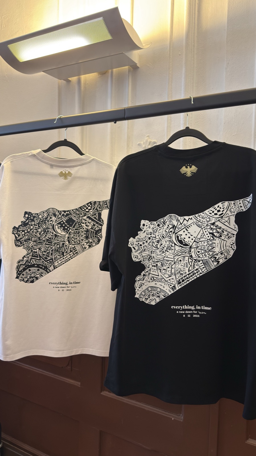 Shirt mit grossflächigem Druck